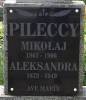 Pilecki: Mikoaj (d. in 1906) and Aleksandra (d. in 1949)